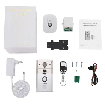 

Wireless WIFI Video Doorbell HD Intercom Visible Monitor Night Vision Intelligent Doorbell PIR Motion Detection Remote Control
