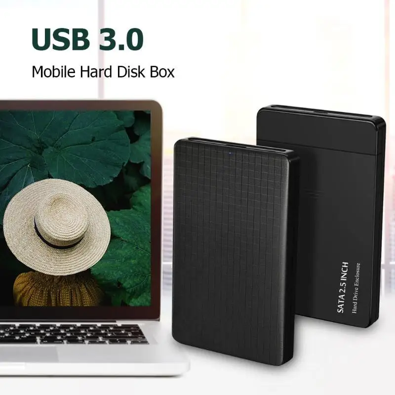 E39 2 5 дюйма HDD SSD чехол Micro USB 3 0 SATA жесткий диск адаптер коробка корпус для ноутбука