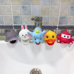 Extension de robinet dessin animé pour enfants, lavage des mains dans la salle de bain, accessoires d'évier de cuisine, aide pratique au lavage des bébés, jouets aquatiques 
