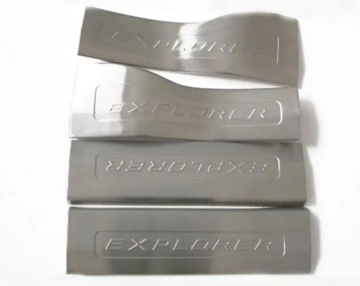 Explorer 2013- stainless steel of high quality stainless steel scuff plate door Sill door sill