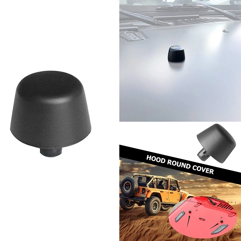 Rubber Hood Bumpers Replace for Jeep Wrangler JK 2007 2017 Cushion