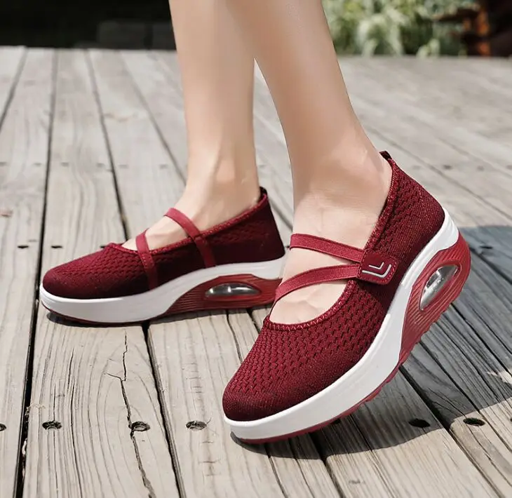 2019 Повседневная дышащая обувь из сетчатого материала Chaussure Femme женские кроссовки