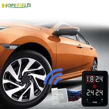 OBD TPMS дисплей, монитор безопасности давления в шинах, отслеживающий датчик Alram для Toyota Fortuner Hilux