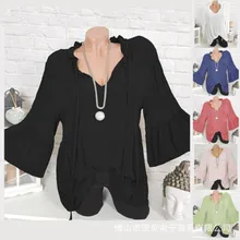 Plus size blouse women clothing clothes shirt crop top vintage ropa shirts 2020 de mujer off shoulder top womens tops blouses Plus size blouse women clothing clothes shirt crop top vintage ropa shirts 2020 de mujer off shoulder top womens tops blouses