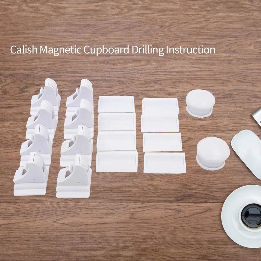 

NEW Protective magnetic lock cabinet door drawer invisible multi-function safety lock #CW