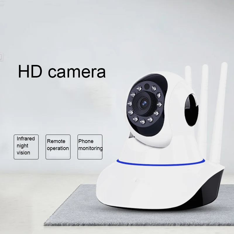 

1080P 720P IP Camera Wireless Security Camera Pan/ IP Indoor Surveillance System Three Baby Monitor
