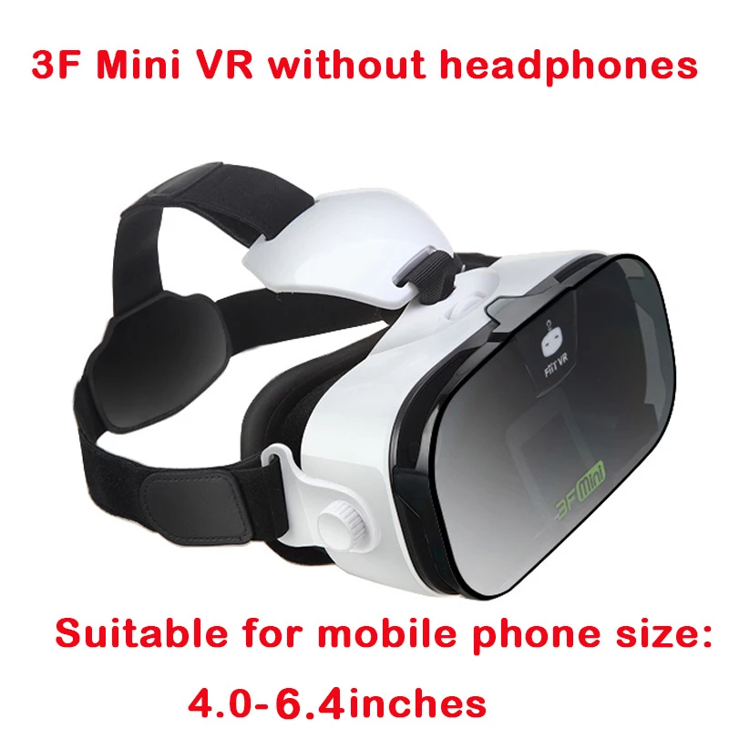 FiiT VR 3F Очки виртуальной реальности 3d гарнитура Google Cardboard шлем очки шлем 3 D для 4,0-6,4 дюймов телефон смартфон