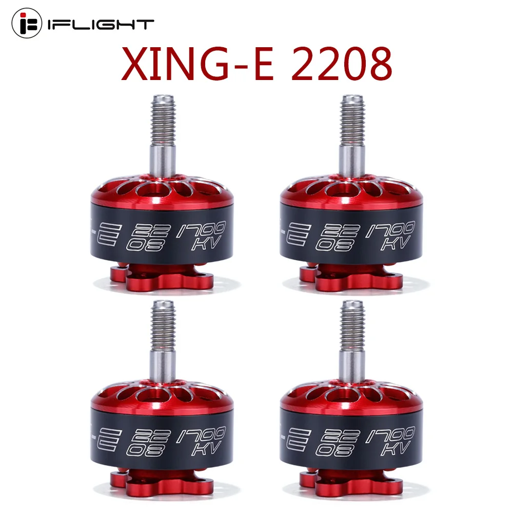 1 /2 /4 Pcs Iflight XING-E 2208 1700kv/1800kv/2150kv/2450KV 3-6S borstelloze Motor Voor Rc Fpv Racing Drone Modellen Diy Accessoire
