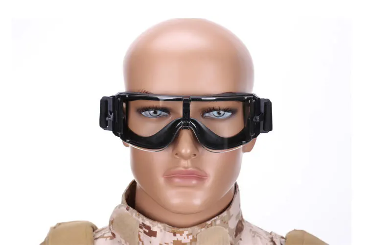 Outdoor Tactical X800 Goggles Men's Cycling Windproof Anti-fog Glasses Impact Resistance Counter Strike Cosplay Goggles