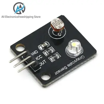 

Photosensitive resistor Light Sensor Analog Grayscale Sensor Electronic Board Line finder tracking module For Arduino DIY Kit