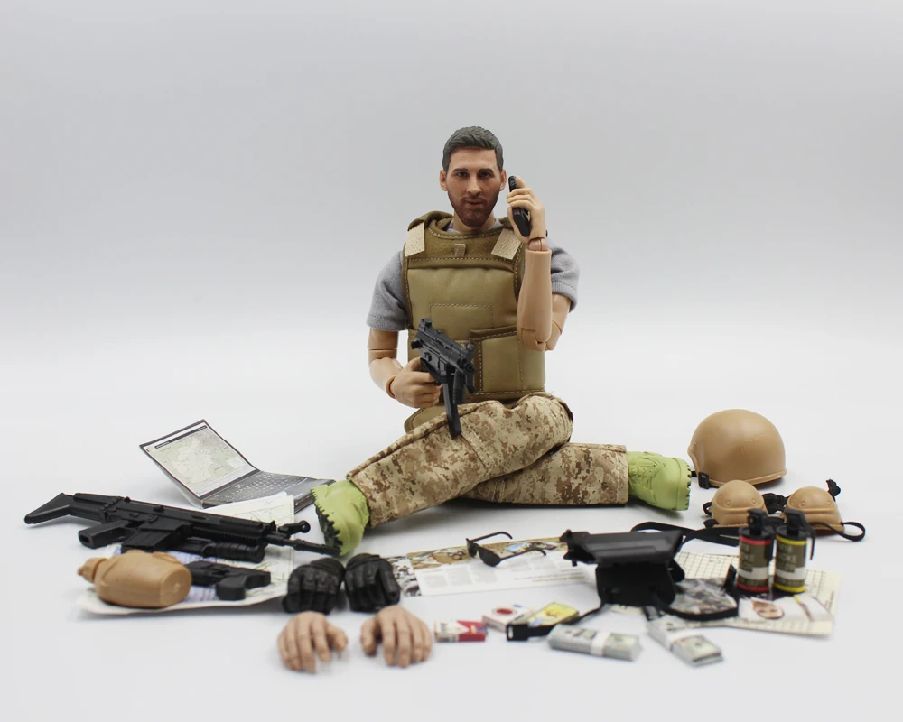 1/6 масштаб(12 дюймов и 30 см) SWAT Soldier Ronaldo Rooney Neymar, фигурки, игрушки, куклы с аксессуарами(свобода выбора