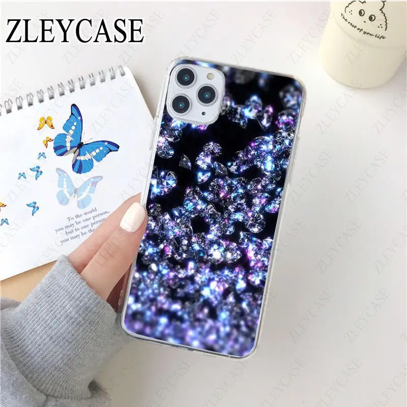 Glitter Iridescent Holographic Blue pink Color