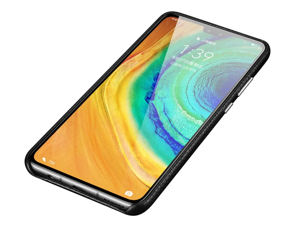 Винтажный чехол для телефона s для huawei mate 30/Pro, Роскошный чехол из натуральной кожи для huawei mate 30 Pro, жесткая защитная задняя крышка, оболочка