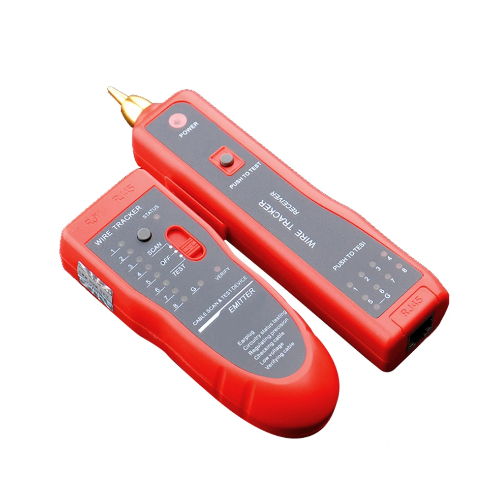 RJ11 RJ45 Cat5 Cat6 тестер для телефонного кабеля Тонер-детектор Ethernet LAN Сетевой кабель тестер детектор линия Finder