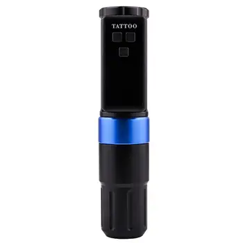 

1 Pc Tattoo Pen Rechargeable Coreless Wireless Blue for Beauty