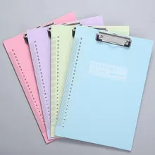 

A4 Single Clip Folder Paper Document Storage Cartoon WordPad Pad For Student School Supplies Office Folder Stationery