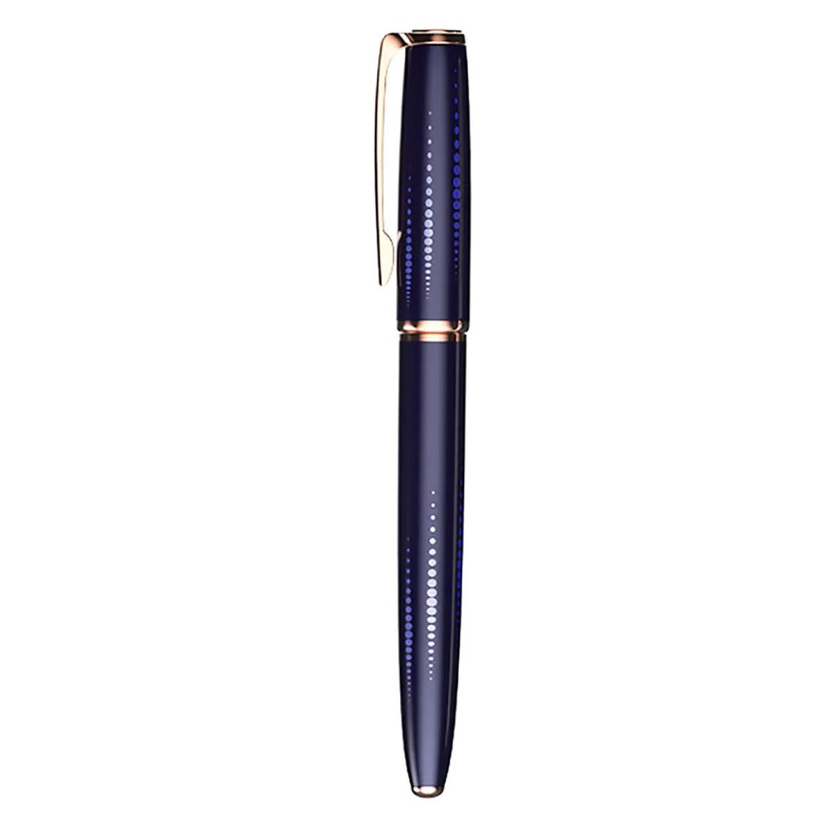 Picasso  916 Metal Fountain Pen Starry Night Blue Ink Pen Iridium Medium Size Beautiful Dots Office Business Writing Gift