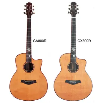 

Acoustic GX800, D800 solid wood acoustic electric guitar,guitarra acustica
