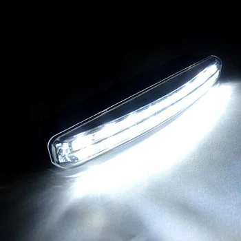 

6000K LED Light Replacement Dustproof Anti-collision Car Daytime White