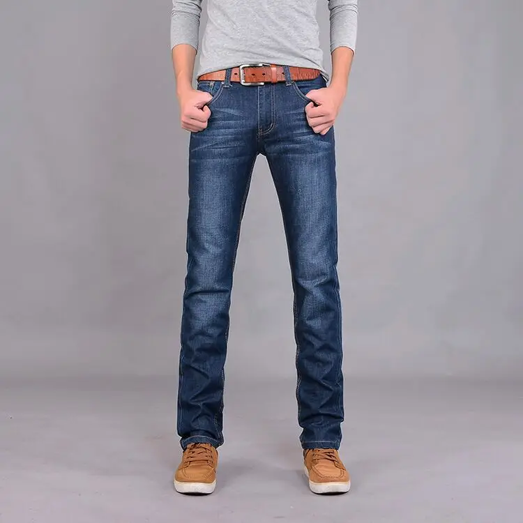Специальное предложение, мужские прямые джинсы, модные повседневные мужские брюки, Молодежные Популярные облегающие длинные брюки, мужская одежда