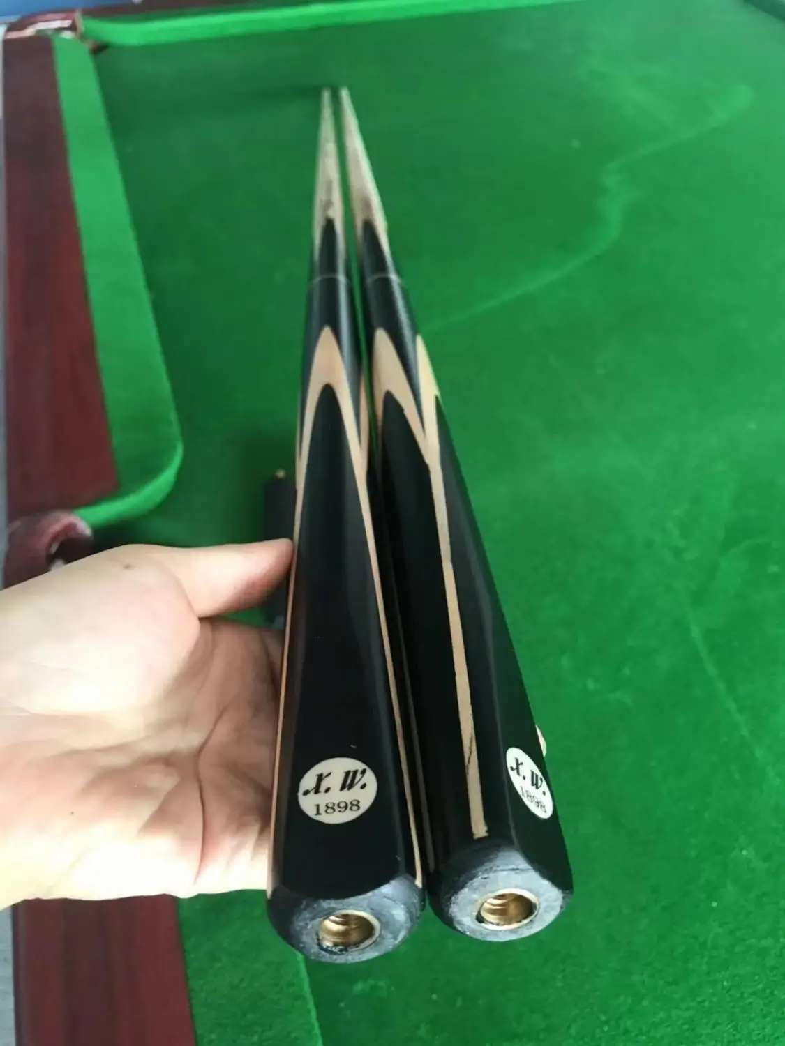 Набор бильярдного кия принадлежности для маленькой головки британский черный 8