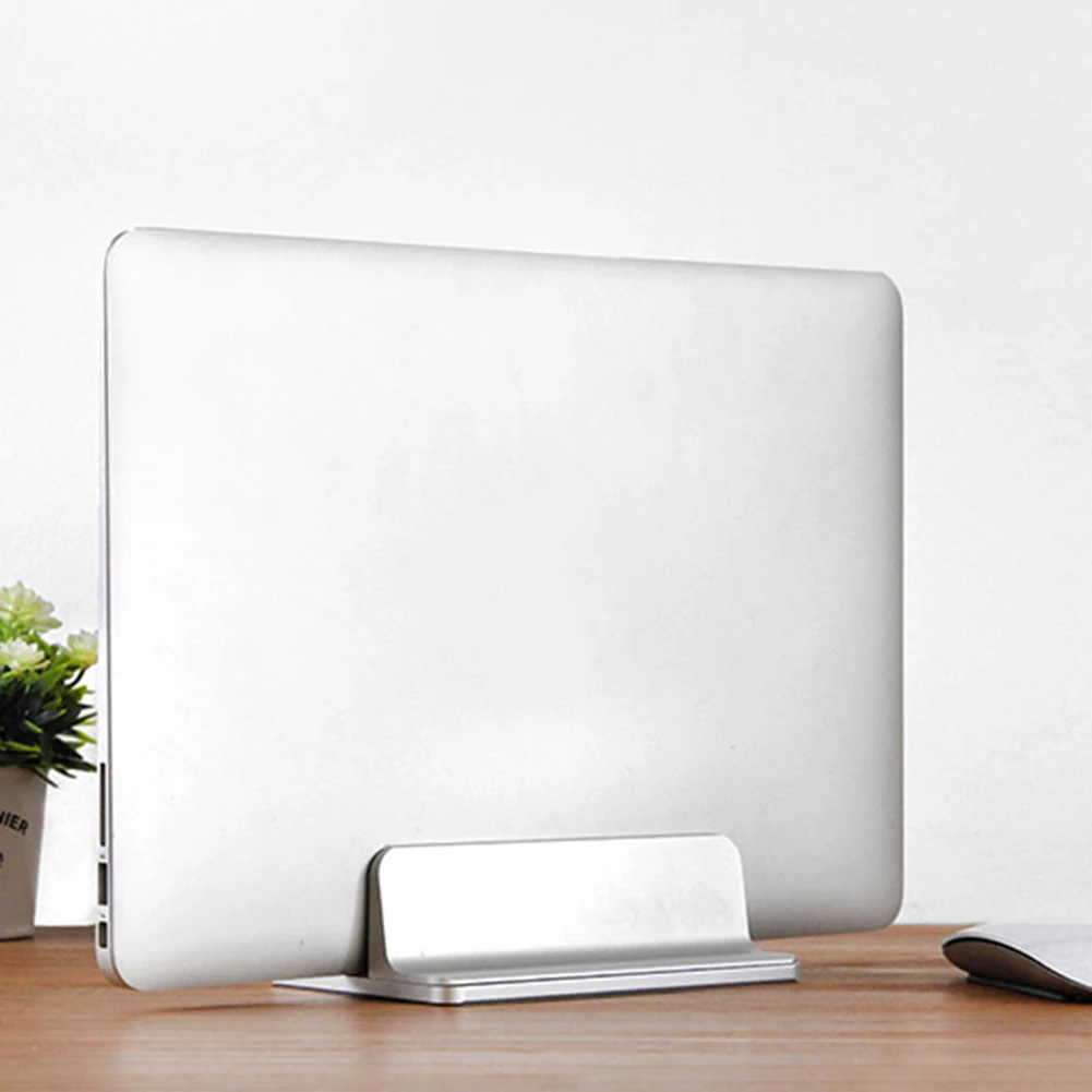 Вертикальная подставка для ноутбука Алюминиевая толщина регулируемая настольная подставка охлаждающая подставка Подставка для планшета для MacBook Pro Air