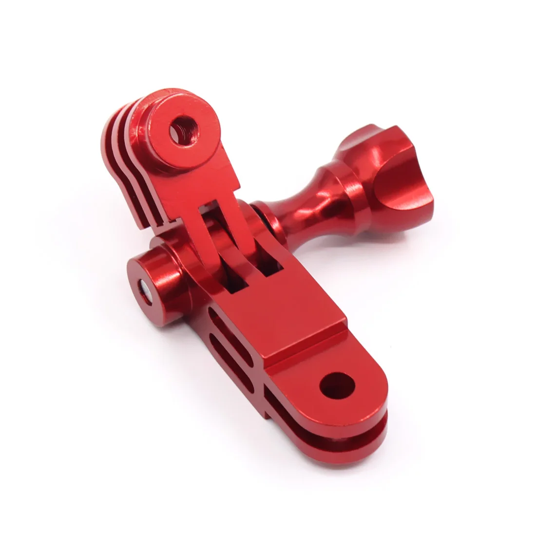 

CNC Aluminum alloy Three-Way Pivot Arm Fixed Adapter for GOPRO Hero 7 6 5 Session/Xiaomi Yi/SJ/GitUp Action Camera