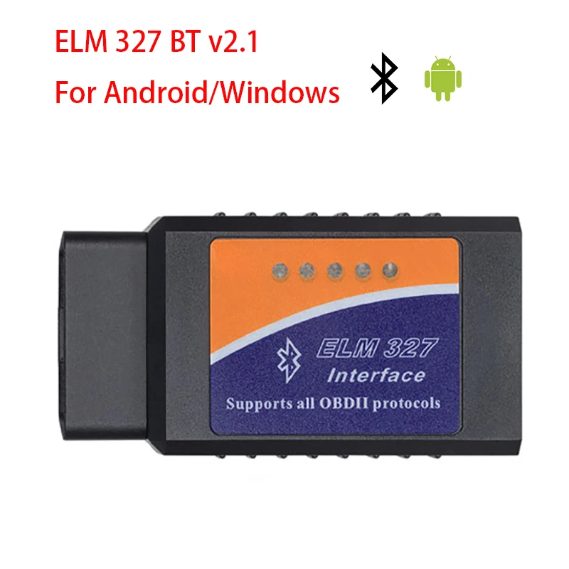 ELM327 V1.5 Bluetooth/Wifi OBD2 V1.5 Мини Elm 327 Bluetooth PIC18F25K80 чип автоматический диагностический инструмент OBDII для Android/IOS/Windows - Цвет: BT v2.1