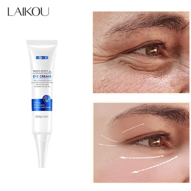 

LAIKOU Anti Aging Eye Cream Hyaluronic Acid Moisturizing Anti Wrinkle Tighten Remove Eye Bags Dark Circles Fine Lines Skin Care