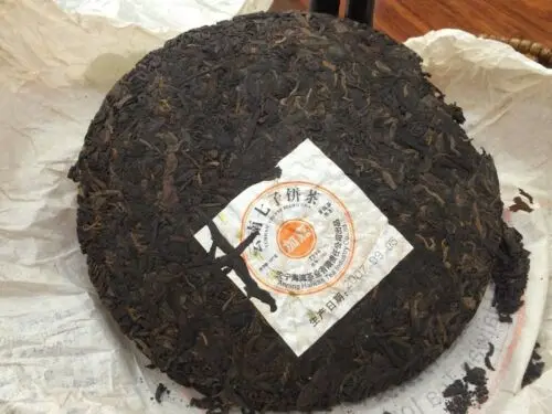 2007 Yr Pu erh Anning Haiwan Старый товарищ 7598 лаосский Тонг Чжи Чай фотография 357