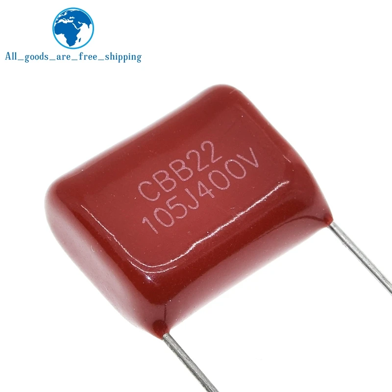 TZT 10/30PCS 400V105 1UF Pitch 20MM 400V 105 1000NF CBB Polypropylen-Folienkondensator – Detail 9