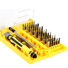 45 в 1 Многофункциональный набор инструментов для ремонта мобильных телефонов для IPhone Xiaomi жесткие диски магнитный наконечник ручка стиль отвертка набор