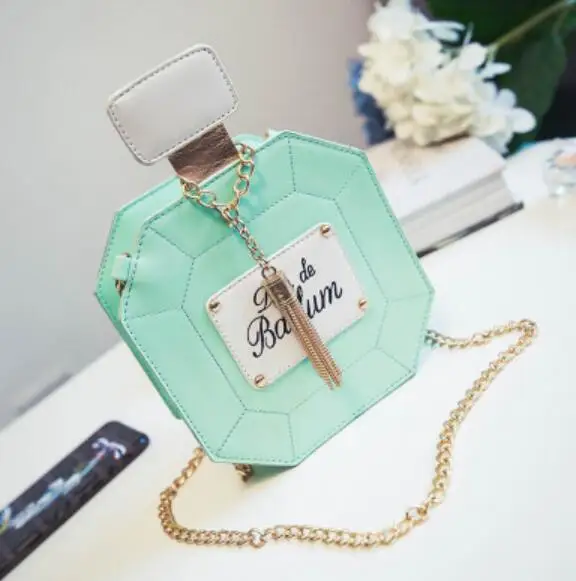 Новые модные сумки в форме флакона духов круглая женская сумка на цепочке|bag f|bag