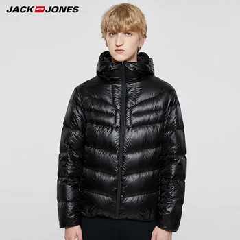 

Jack Jones winter mens Hooded Stand-up Collar Down Jacket| 218412552