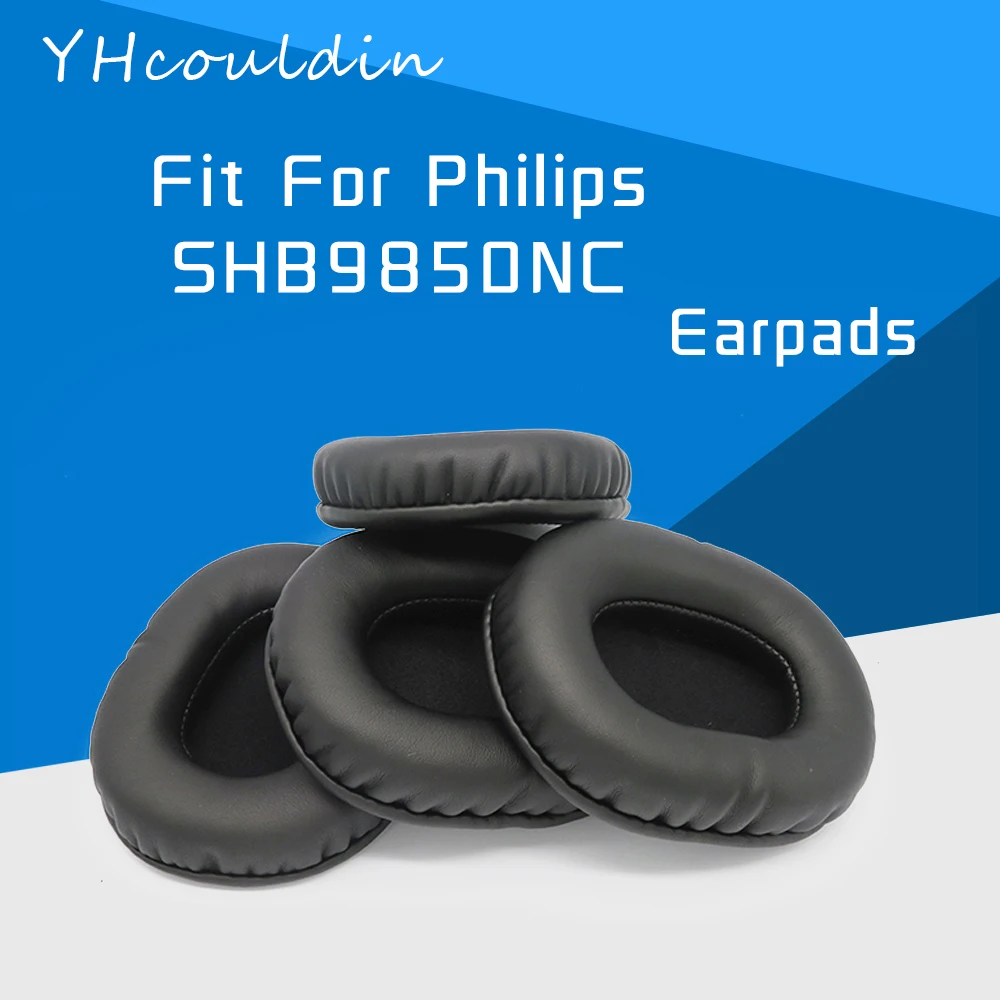 

Earpads For Philips SHB9850NC Headphone Accessaries Replacement Ear Cushions Wrinkled Leather Material