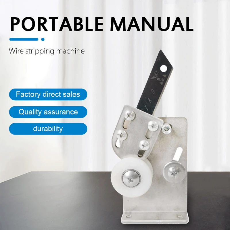 Manual Wire Stripping Machine Mini Waste Cables Stripper Cable Peeling Machine Manual Wire Stripping Machine Mini Waste Cables Stripper Cable Peeling Machine