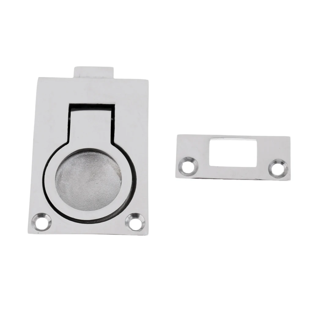 Boat Door Hatch Lift / Pull Ring Slam Latch Flush Mount Locker