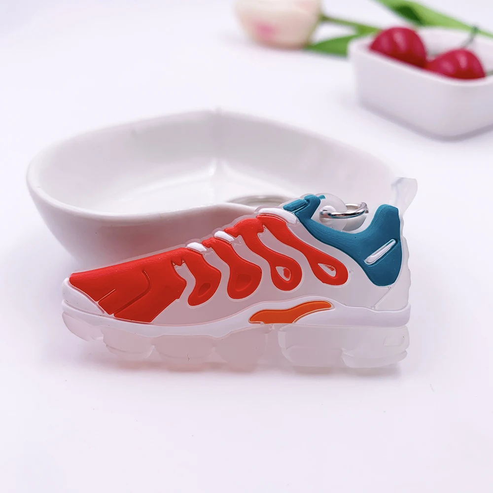 Горячая милый мини-силикон Max Plus TN брелок Баскетбольная обувь подвеска на рюкзак брелок креативный подарок - Color: K0067-8