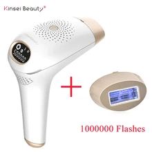 Kinseibeauty IPL лазерная машина для удаления волос лазерный эпилятор удаление волос постоянный Триммер бикини Электрический depilador 1000000Flash