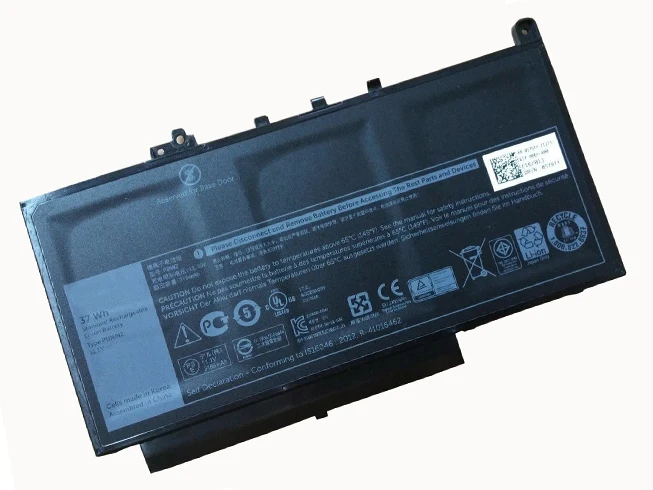 3-элементный PDNM2 J60J5 ноутбук Батарея для Dell Latitude E7270 E7470 серии Тетрадь 0F1KTM 579TY F1KTM 0PDNM2 0579TY 11,1 V 37Wh