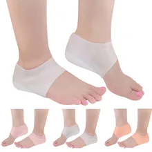 Мягкая Силиконовая защита и уход за кожей ног носки на пятках предотвращают сухость кожи от шелушения моющиеся Увлажняющие гелевые протекторы для ног