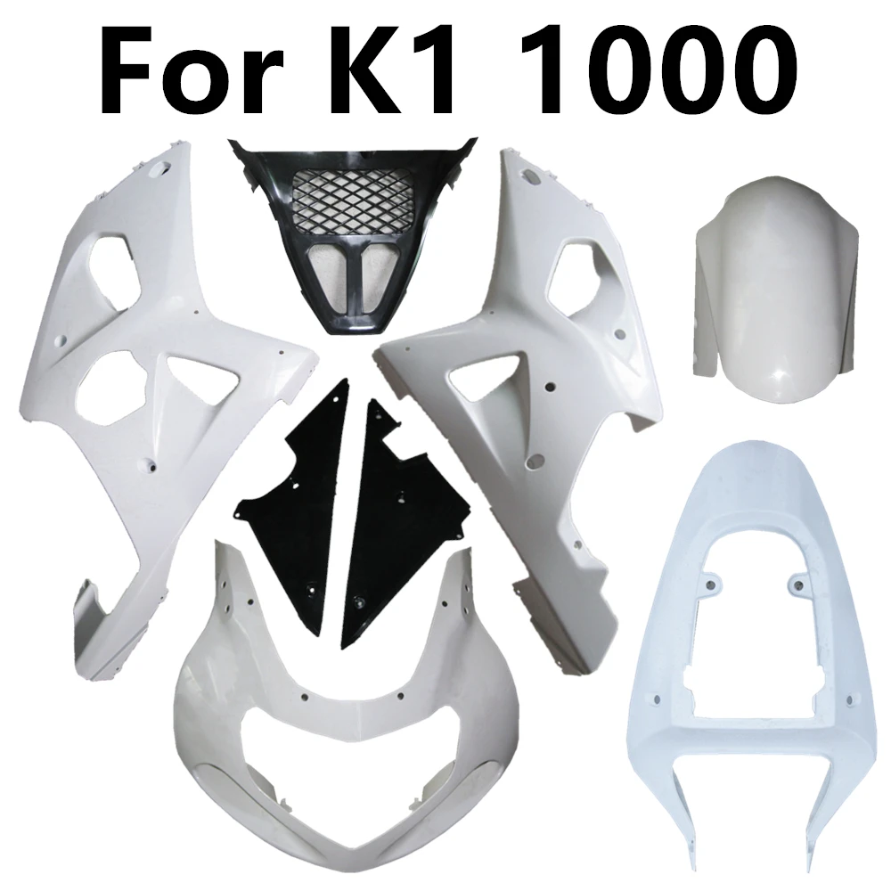Обувь для езды на мотоцикле Suzuki K1 00 01 02 GSXR 1000 GSXR1000 кузов Неокрашенный Пластик