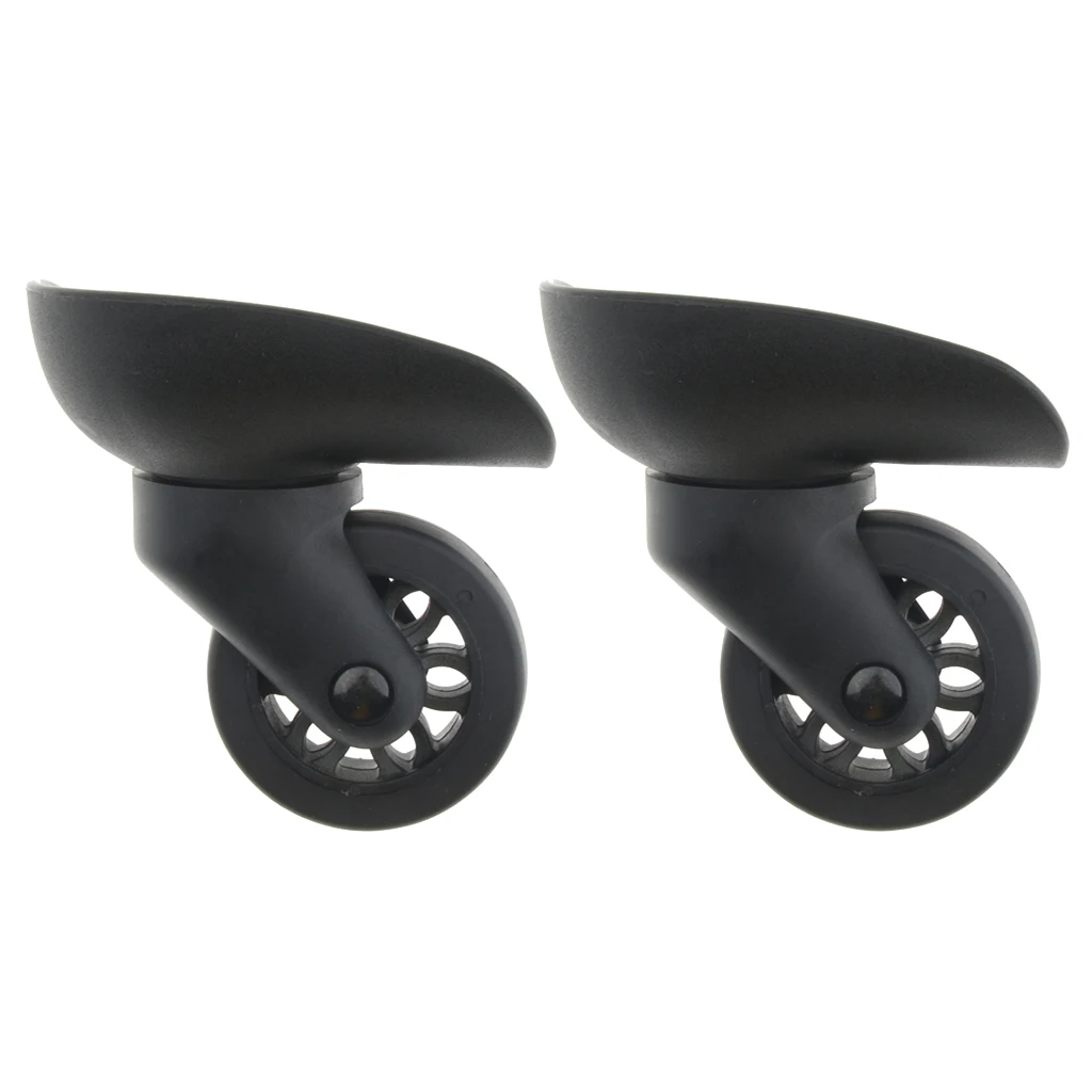 

2pcs Universal Swivel Suitcase Luggage Casters Replacement Wheels A35-Size L