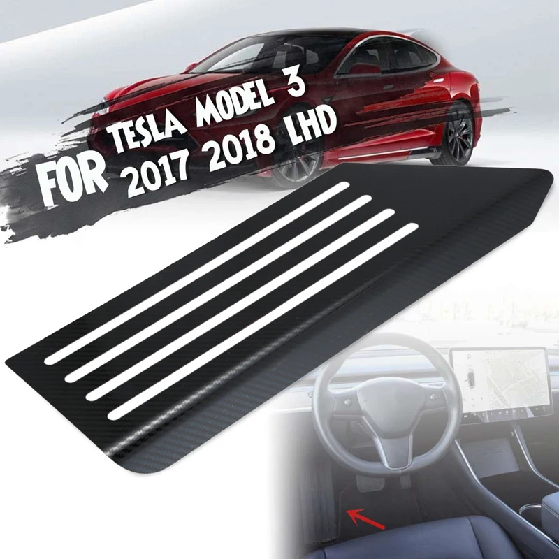 Без бурения Автоматическая Подножка педаль Накладка для Tesla модель 3