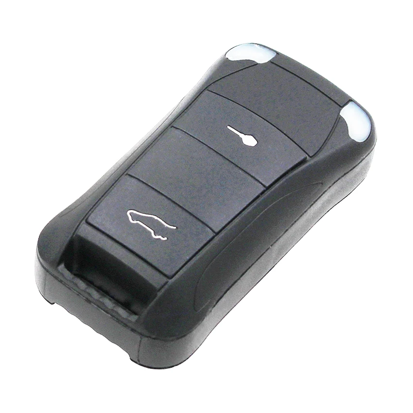 Дистанционный ключ-брелок от машины 2 кнопки 315 МГц или 433 с чипом ID46 для Porsche Cayenne K37009 (8)