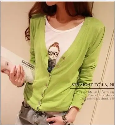 light green Летние Болеро для женщин вязаный пончо повседневные blusa tricot feminina крючком винтажные глубокий v-образный вырез винтажные свитера WQ586 - Цвет: light green