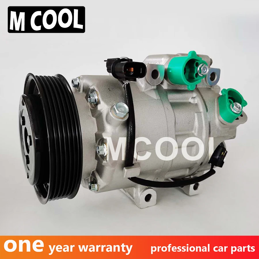 A-Premium AC Compressor & Clutch Kit (VS18E) For Kia Sorento & Hyundai Santa Fe Sport – Includes PAG46 Oil