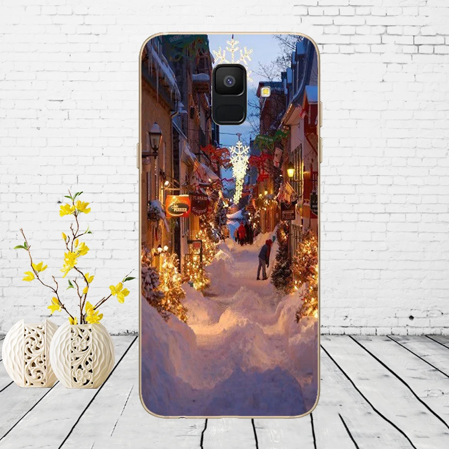 A51 Силиконовый чехол для телефона samsung Galaxy A6 Dual SIM SM A600 A600F мягкая ТПУ задняя крышка для samsung A6 Plus A605 A605F - Цвет: A51