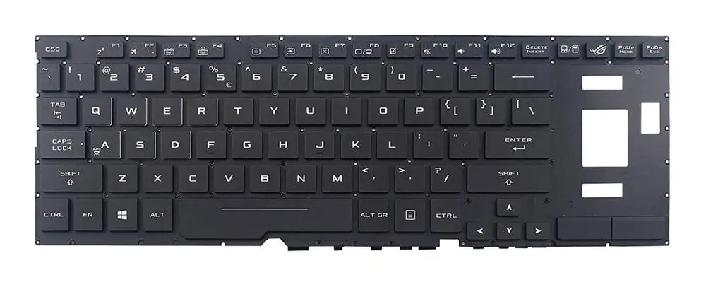 Новая клавиатура с подсветкой США для Asus GX501V GX501VI GX501VIK GX501VS GX501VSK Клавиатура для ноутбука