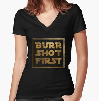 

Burr Shot First Women's T Shirt A Hamilton Gift for Fans of The Hit Musical